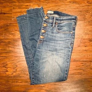 Madewell 9” high riser skinny skinny